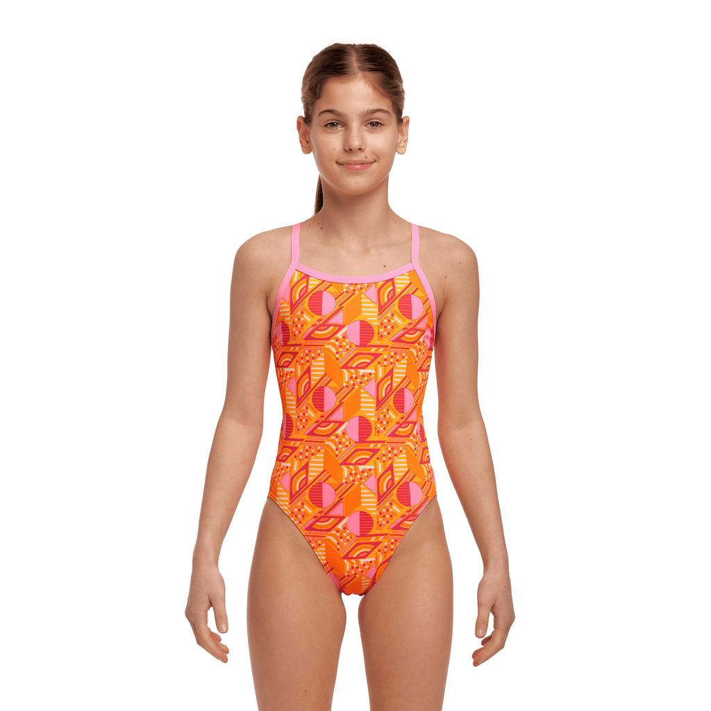 Orange swimsuit 2025 one piece