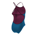 Jowe Women's Tie-Back Swimsuit - New Cancun / Cabernet-Swimsuit-Jowe-SwimPath