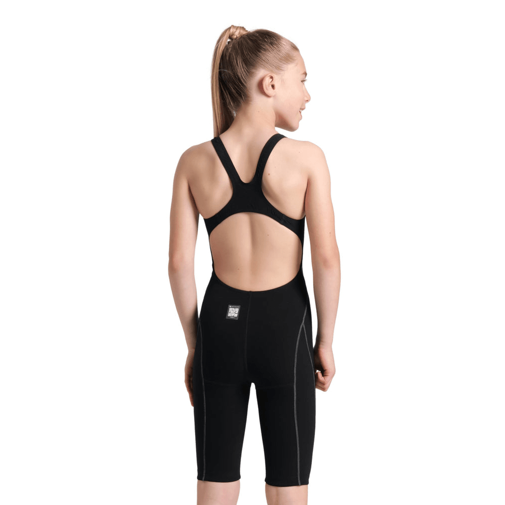 Arena Powerskin Carbon Flex VX Open Back Kneeskin Swimsuit - Black, Size 28, For Competitive Swimming