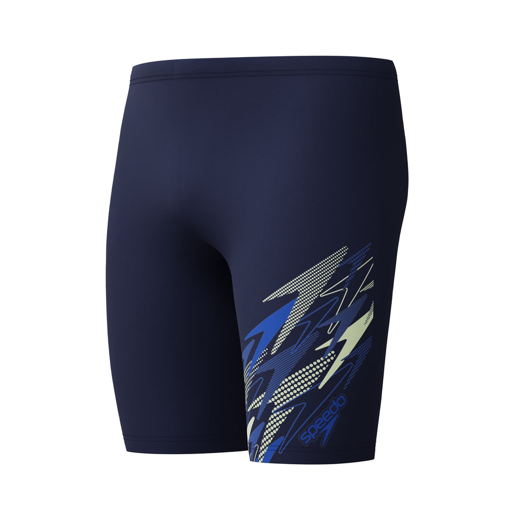 Speedo Men's Medley Logo Jammer - Navy/Blue