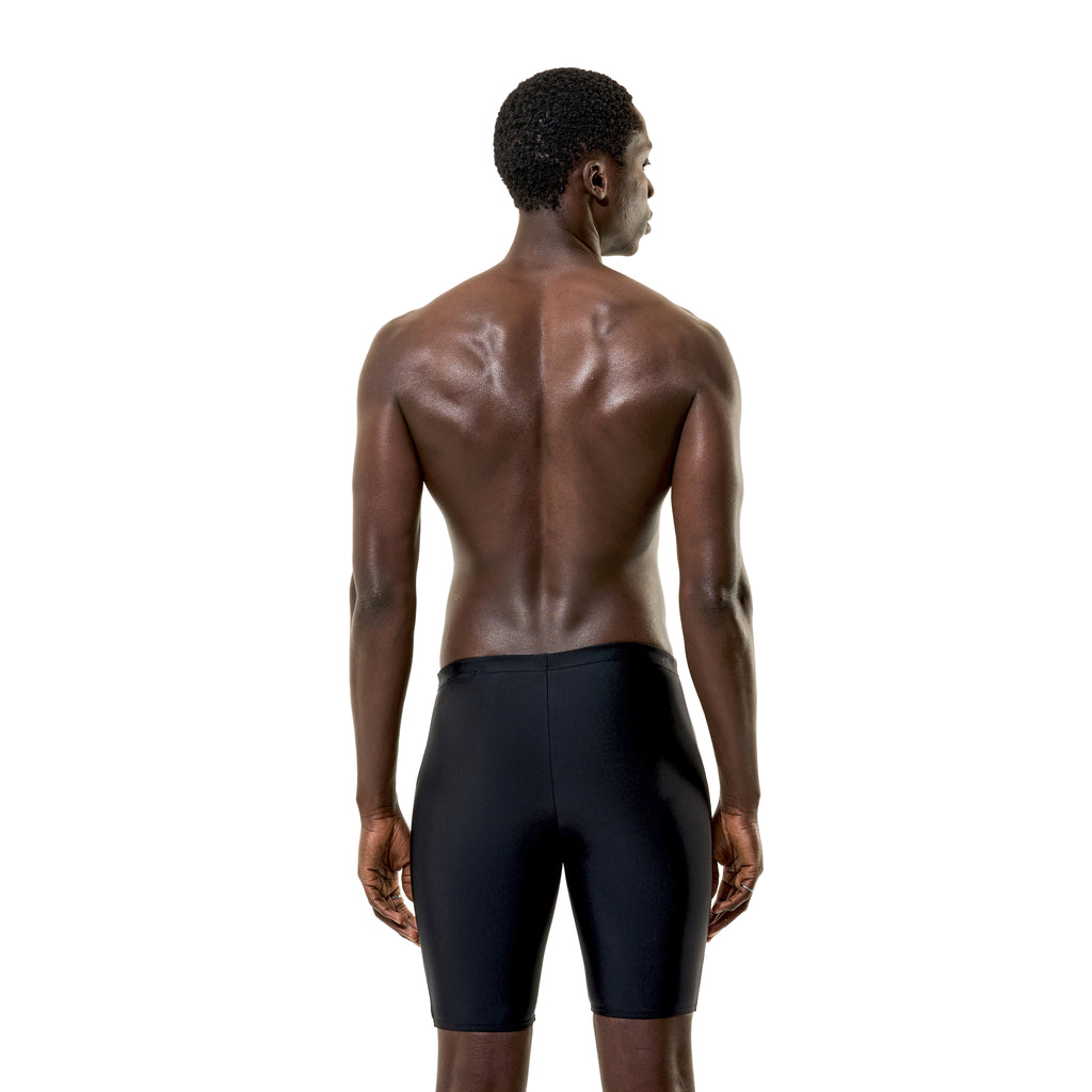 Speedo Men's Medley Logo Jammer - Black/Green