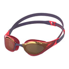 Speedo Fastskin Pure Focus Mirror Goggle - Black/Red