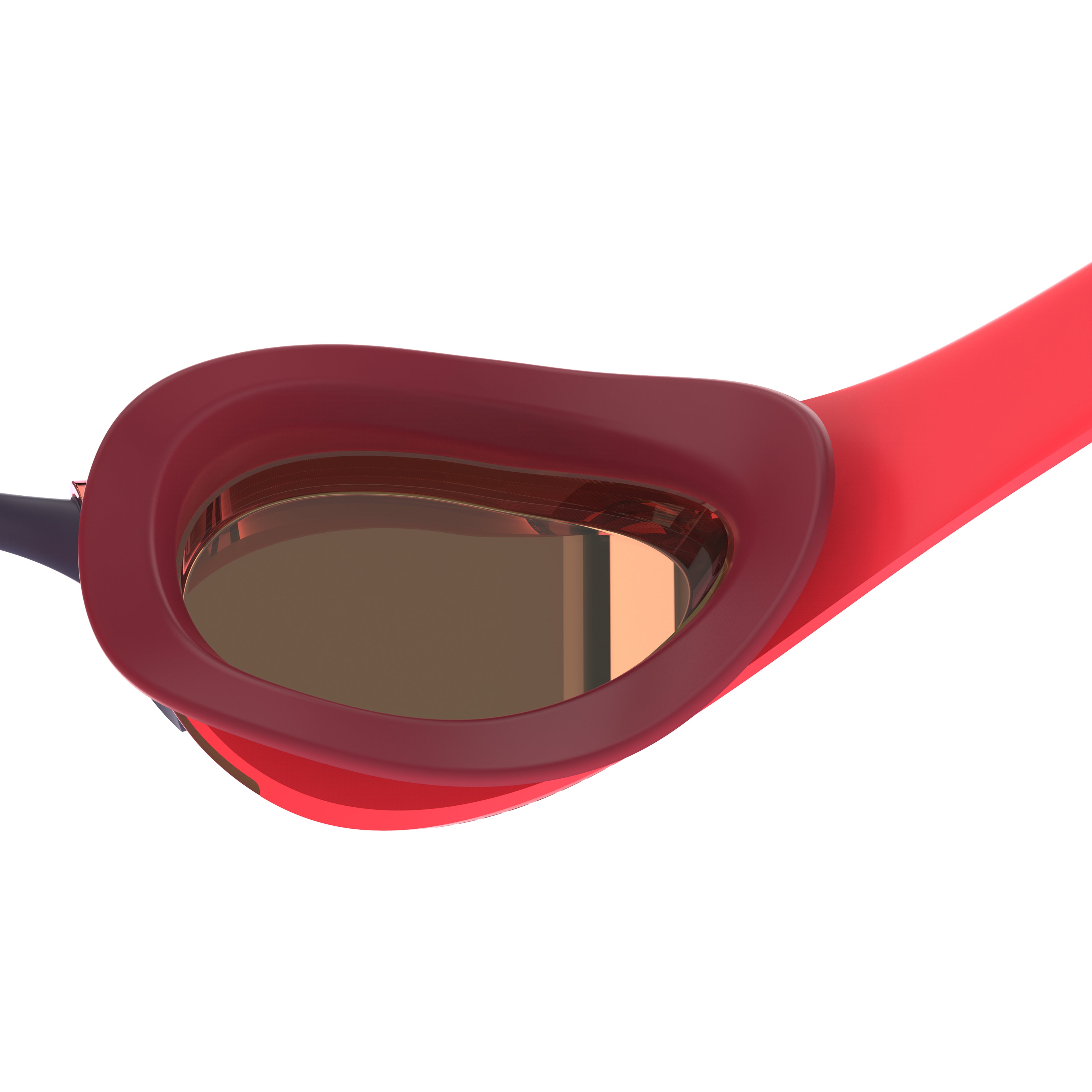 Speedo Fastskin Pure Focus Mirror Goggle - Black/Red