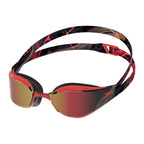 Speedo Hyper Elite Mirror Goggles - Black/Red