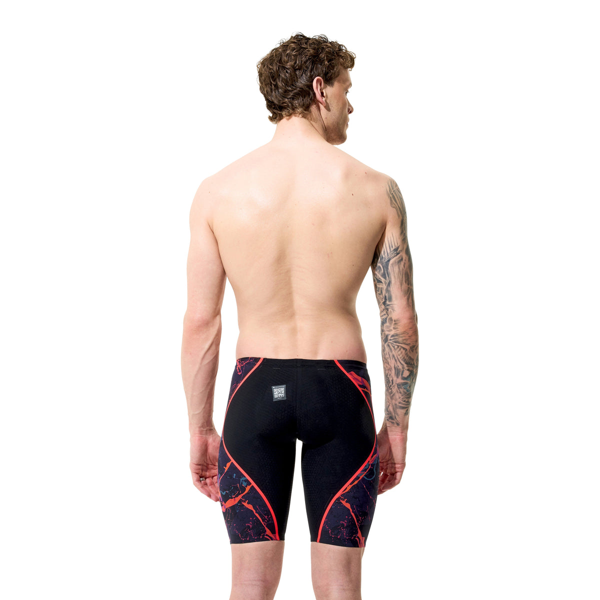 Speedo Fastskin LZR Pure Intent 2.0 Men's Jammers - Black/Multi-Jammers-Speedo-SwimPath