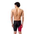 Speedo Mens Fastskin HyperPro Jammers - Black/Regal Red-Jammers-Speedo-SwimPath