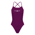 AMANZI Girls Tie-Back Swimsuit - Bordeaux-Swimsuit-Amanzi-SwimPath