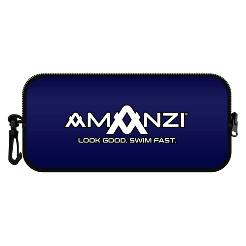 AMANZI Neoprene Goggle Case - Blueberry-Goggles-Amanzi-SwimPath