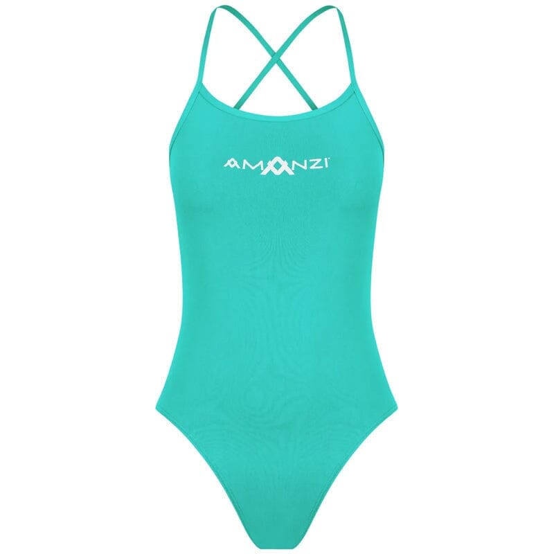 AMANZI Women's Tie-Back Swimsuit - Spearmint-Swimsuit-Amanzi-SwimPath