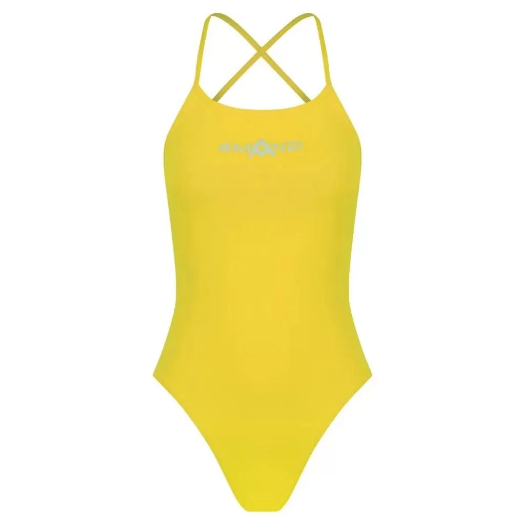AMANZI Women's Tie-Back Swimsuit - Sunshine-Swimsuit-Amanzi-SwimPath