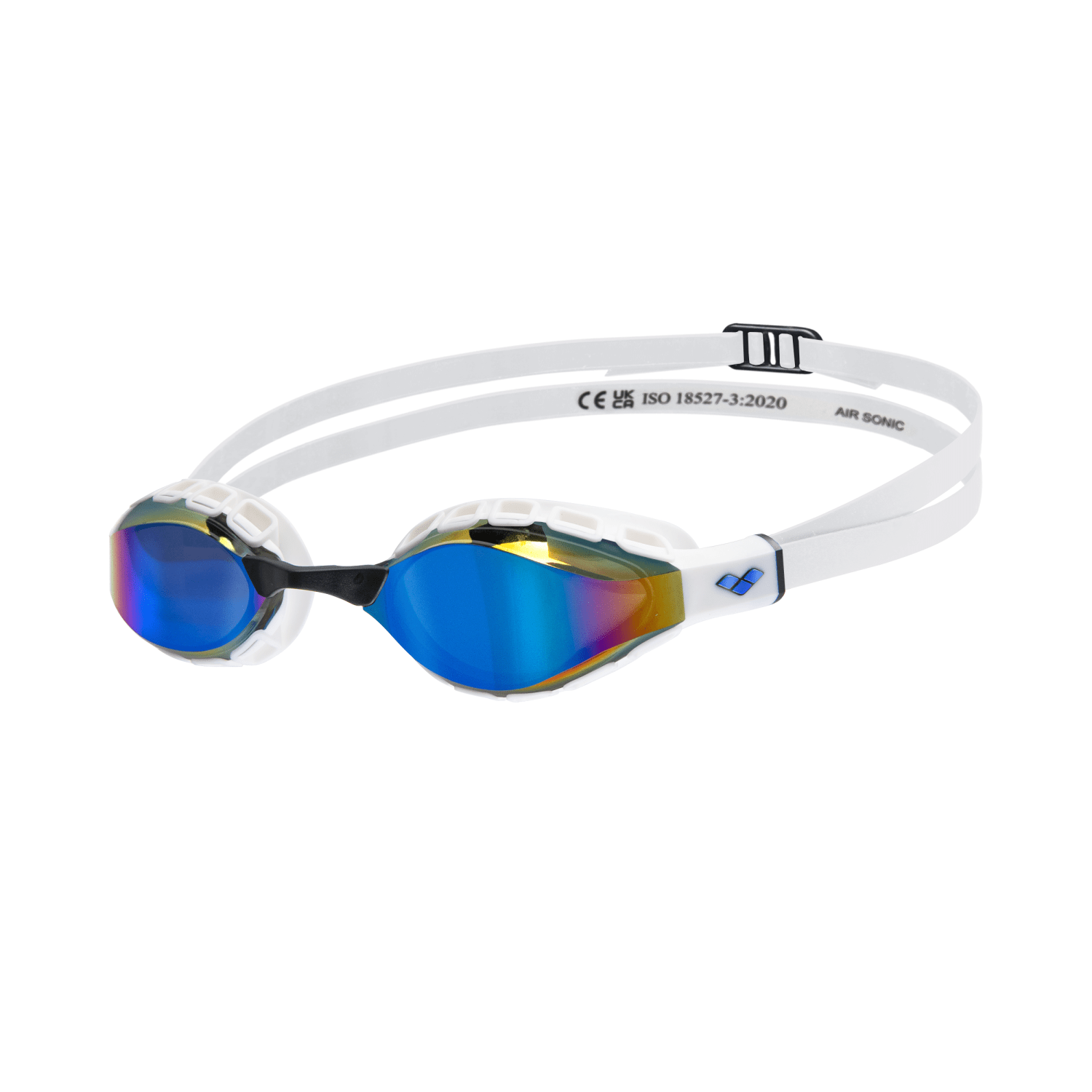 Arena Air Sonic Mirror Goggles - Blue/White-Goggles-Arena-SwimPath