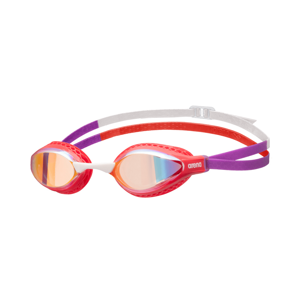 Arena Airspeed Mirror Goggles - Copper/Bright Coral/Plum – SwimPath