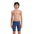 Arena Boys Fireflow Swim Jammer - Navy/Team Blue Green-Training Jammers-Arena-SwimPath