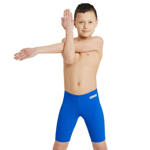 Arena Boy's Team Swim Solid Jammer - Royal/White-Training Jammers-Arena-SwimPath