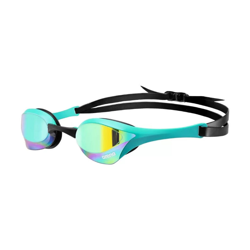 Arena Cobra Ultra Swipe Mirror Goggles Emerald Peacock SwimPath