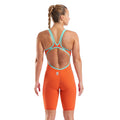 Arena Powerskin Carbon Air² Limited Edition Openback Kneesuit - Sunset Coral-Kneeskin-Arena-SwimPath