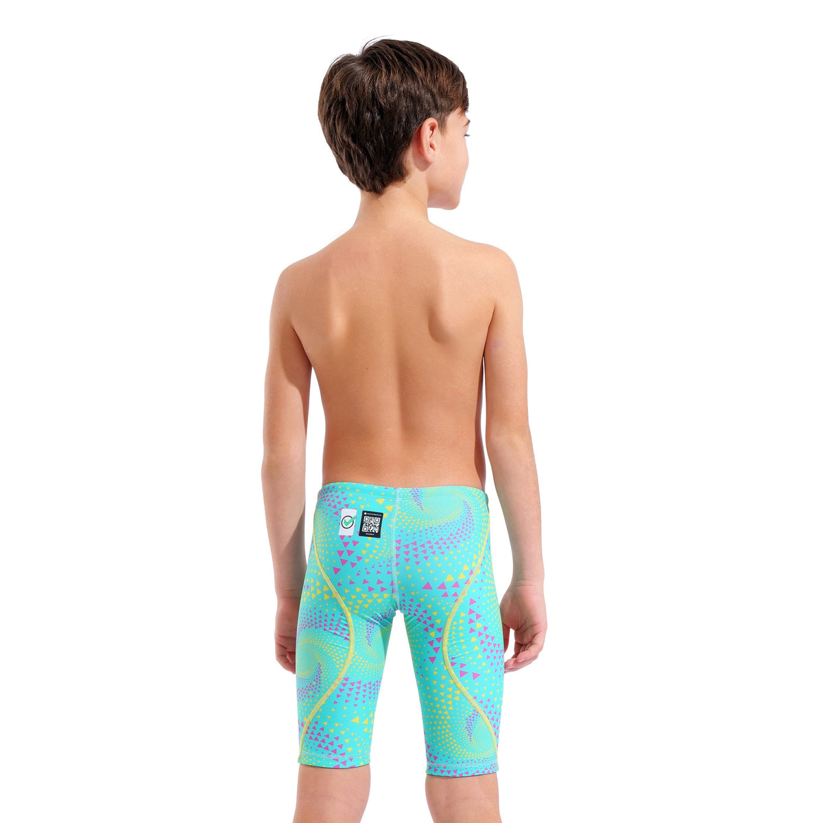 Arena Powerskin ST NEXT Boys Jammer Limited Edition - FireFlow Seaglass-Jammers-Arena-SwimPath