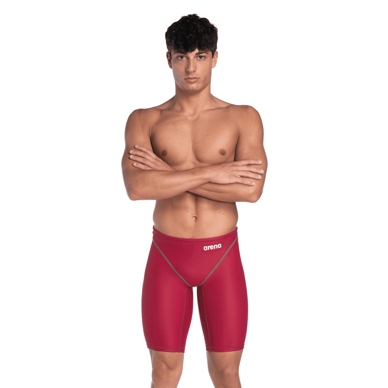 Arena Powerskin ST NEXT Mens Jammers Deep Red – SwimPath