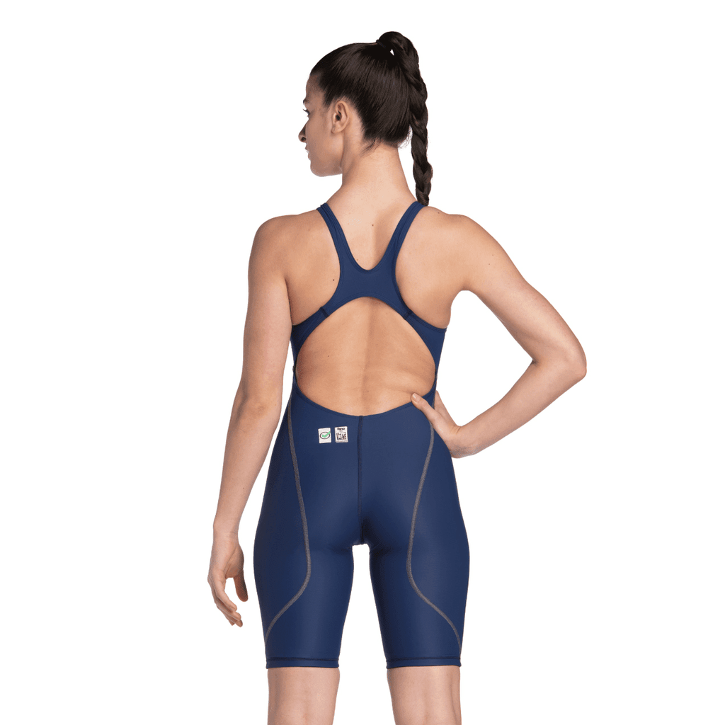 Arena Powerskin ST NEXT Womens Open Back Kneeskin - Navy – SwimPath