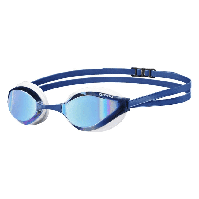 Arena Python Mirror Goggles - Blue Mirror/White-Goggles-Arena-SwimPath