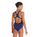 Arena Solid Swim Pro Girl's Swimsuit - Navy/White-Swimsuit-Arena-SwimPath
