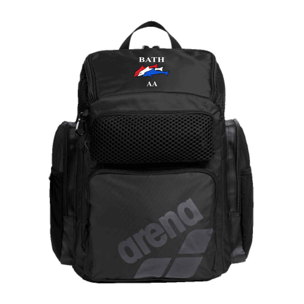 Bath Dolphin Swimming Club Team Backpack - Black-Team Kit-Bath Dolphin-SwimPath