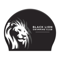 Black Lion Swimming Club Dome Racing Bullet Swimming Cap