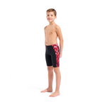 Arena Boys Wave Swim Jammer - Black/Red
