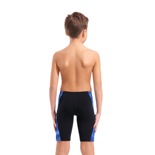 Arena Boys Wave Swim Jammer - Black/Royal-Training Jammers-Arena-SwimPath