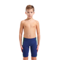 Arena Boys Wave Swim Jammer - Navy/Green