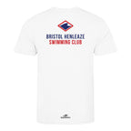 Bristol Henleaze Swimming Club Viking Bobcats Team T-Shirt - Arctic White