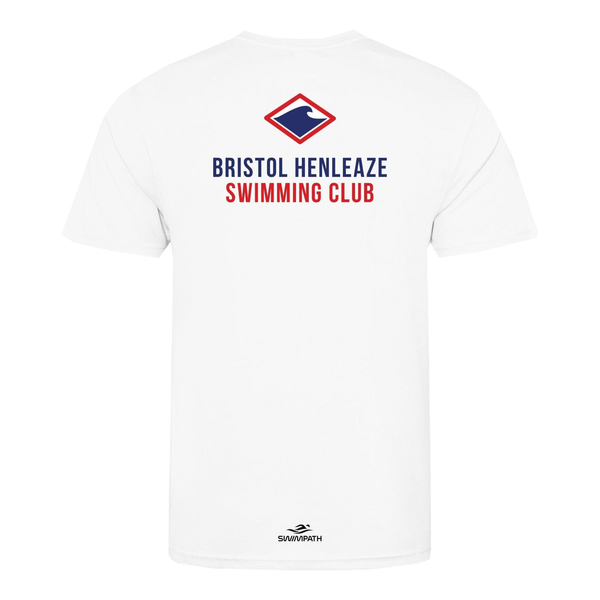 Bristol Henleaze Swimming Club Viking Bobcats Team T-Shirt - Arctic White