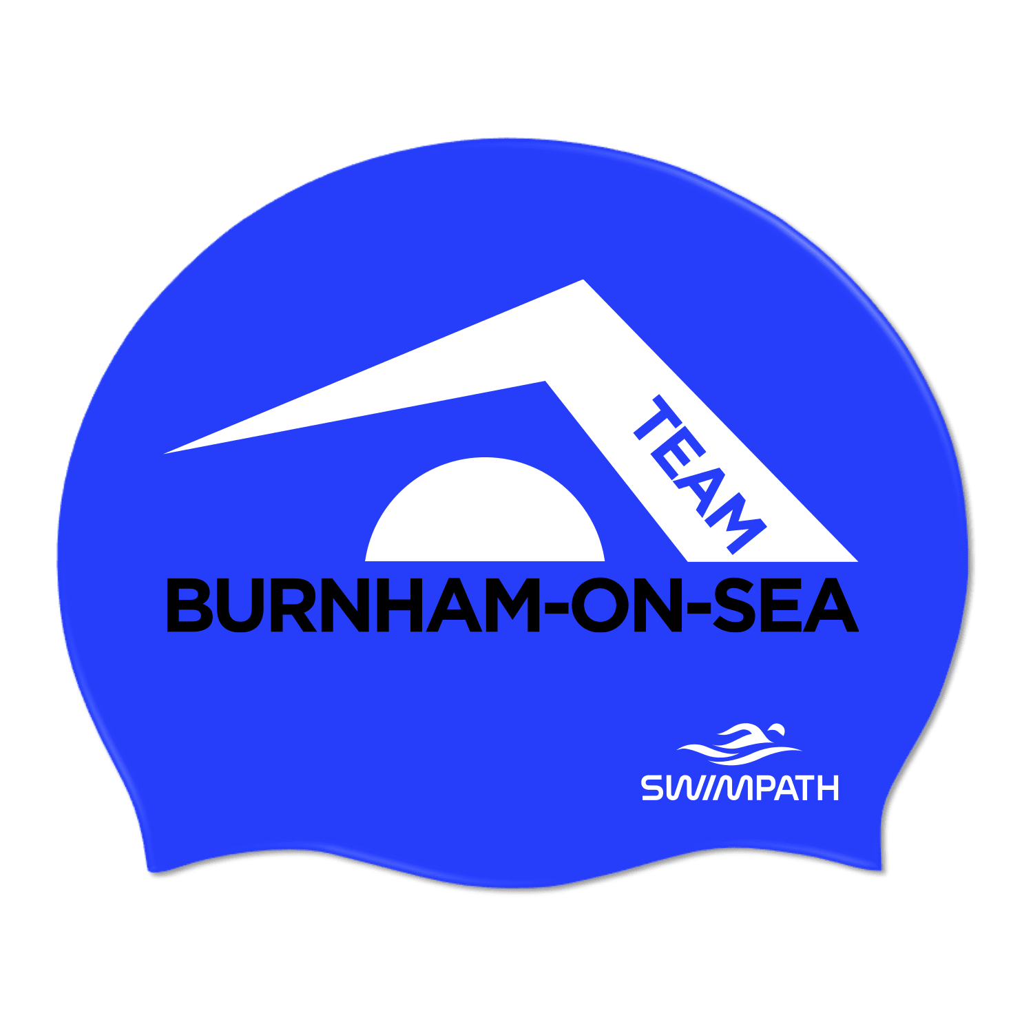 Burnham-on-Sea Academy Swim Team Silicone Suede Swimming Cap-Team Kit-Burnham-on-sea-SwimPath