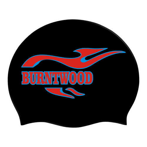 Burntwood Swimming Club Silicone Suede Swimming Cap-Team Kit-Burntwood-SwimPath