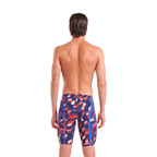 Arena Powerskin Air 3 Limited Edition Men's Jammer - Red/White/Blue-Jammers-Arena-SwimPath