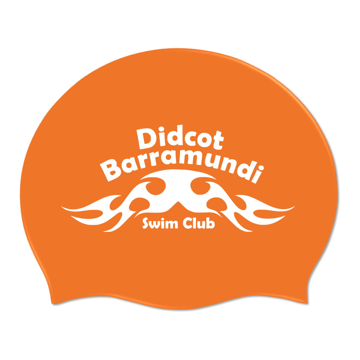 Didcot Barramundi Swim Club Open Water Silicone Swimming Cap