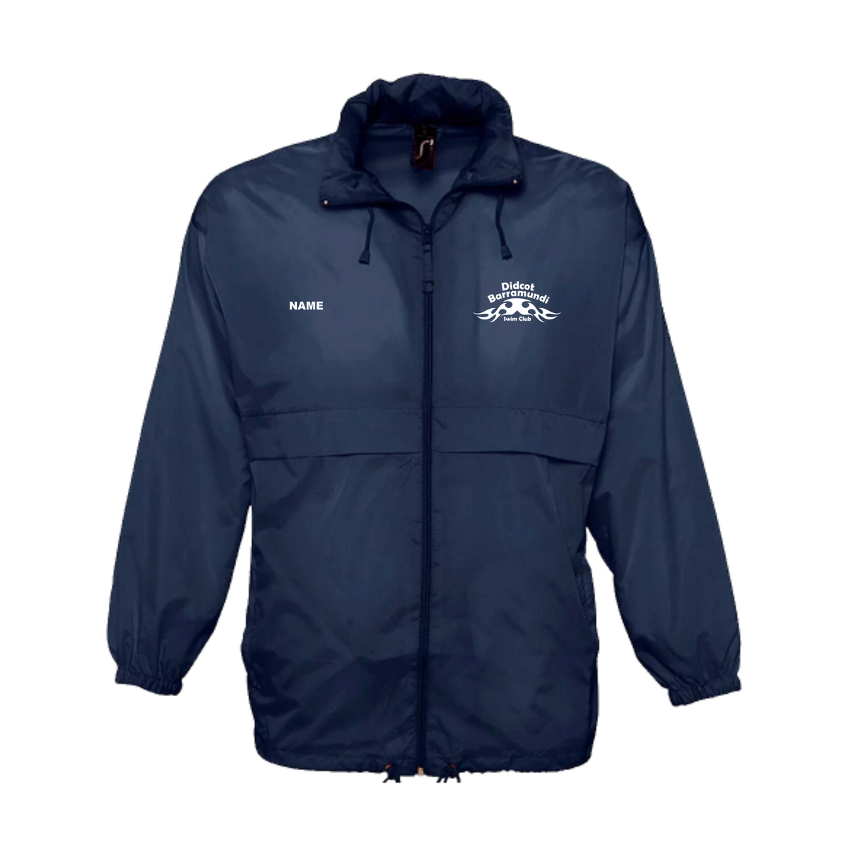 Didcot Barramundi Swim Club Team Windbreaker Jacket-Team Kit-Didcot Barramundi-SwimPath