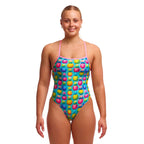 Funkita Punchy Bunch Strapped In Ladies Swimsuit-Swimsuit-Funkita-SwimPath
