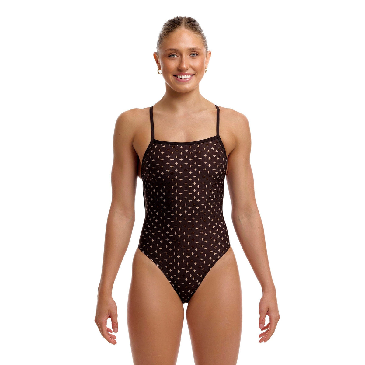 Funkita Hot Cross Single Strength Ladies Swimsuit-Swimsuit-Funkita-SwimPath