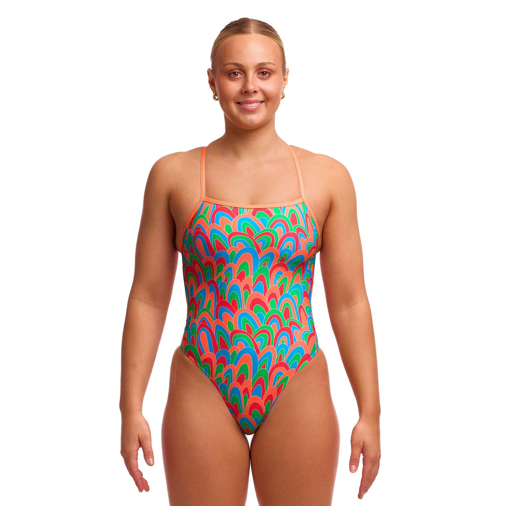 Funkita Hush Puffy Single Strength Ladies Swimsuit-Swimsuit-Funkita-SwimPath