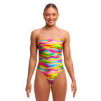 Funkita Maybe Wavy Single Strength Ladies Swimsuit-Swimsuit-Funkita-SwimPath