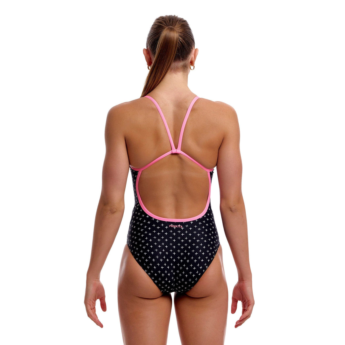 Funkita Be Positive Swim Secure Ladies Swimsuit-Swimsuit-Funkita-SwimPath