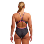 Funkita Pin Stripe Diamond Back Swim Secure Ladies Swimsuit-Swimsuit-Funkita-SwimPath