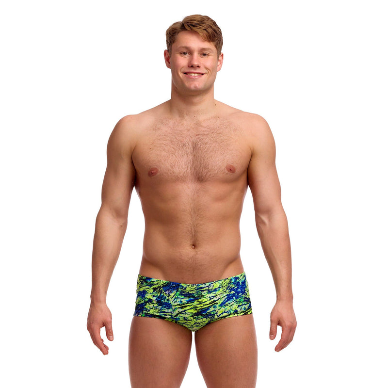 Funky Trunks Scaled Back Men's Classic Trunks-Briefs-Funky Trunks-SwimPath