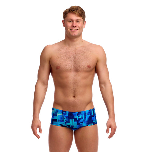 Funky Trunks You Blued Men's Classic Trunks-Briefs-Funky Trunks-SwimPath