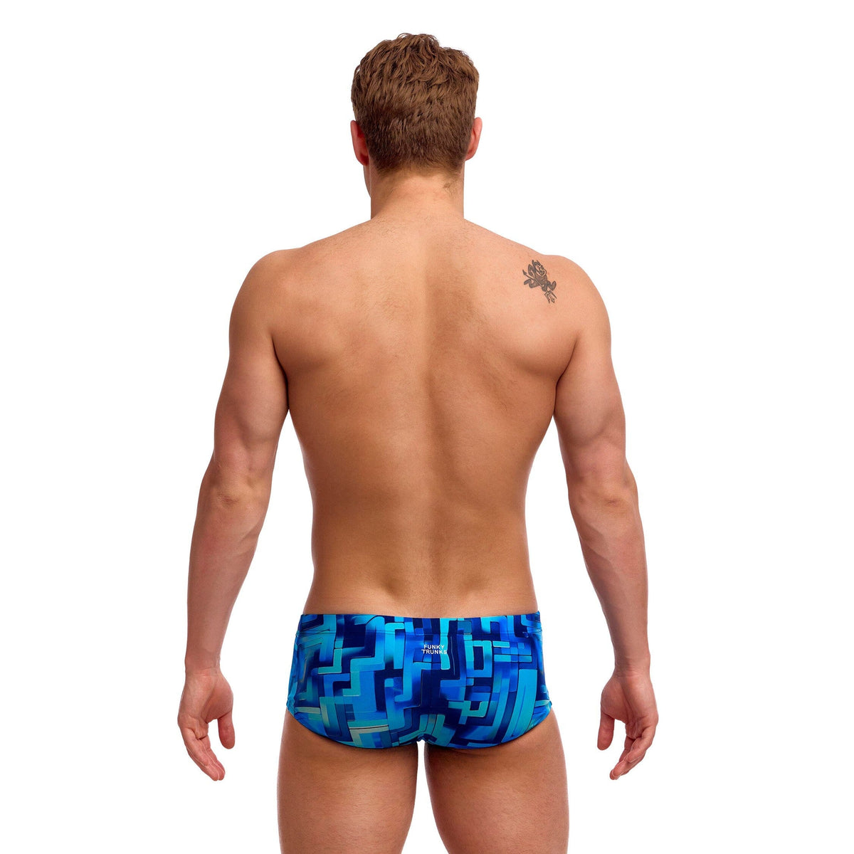 Funky Trunks You Blued Men's Classic Trunks-Briefs-Funky Trunks-SwimPath