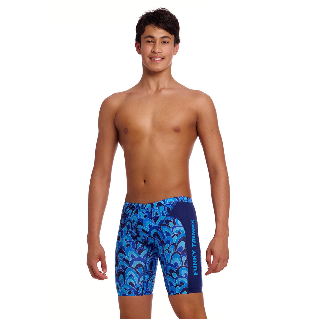 Funky Trunks Hill Billy Blues Boy's Training Jammers-Training Jammers-Funky Trunks-SwimPath