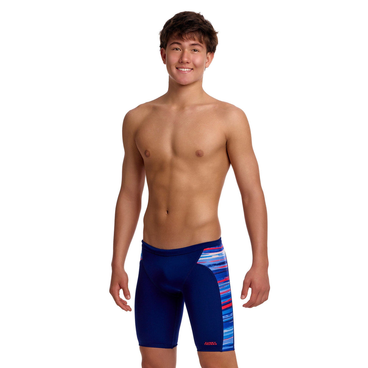 Funky Trunks Lost Lines Boy's Training Jammers-Training Jammers-Funky Trunks-SwimPath