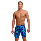 Funky Trunks You Blued Men's Training Jammers-Training Jammers-Funky Trunks-SwimPath