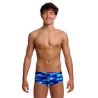 Funky Trunks Clean Marine Boy's Sidewinder Trunks-Briefs-Funky Trunks-SwimPath